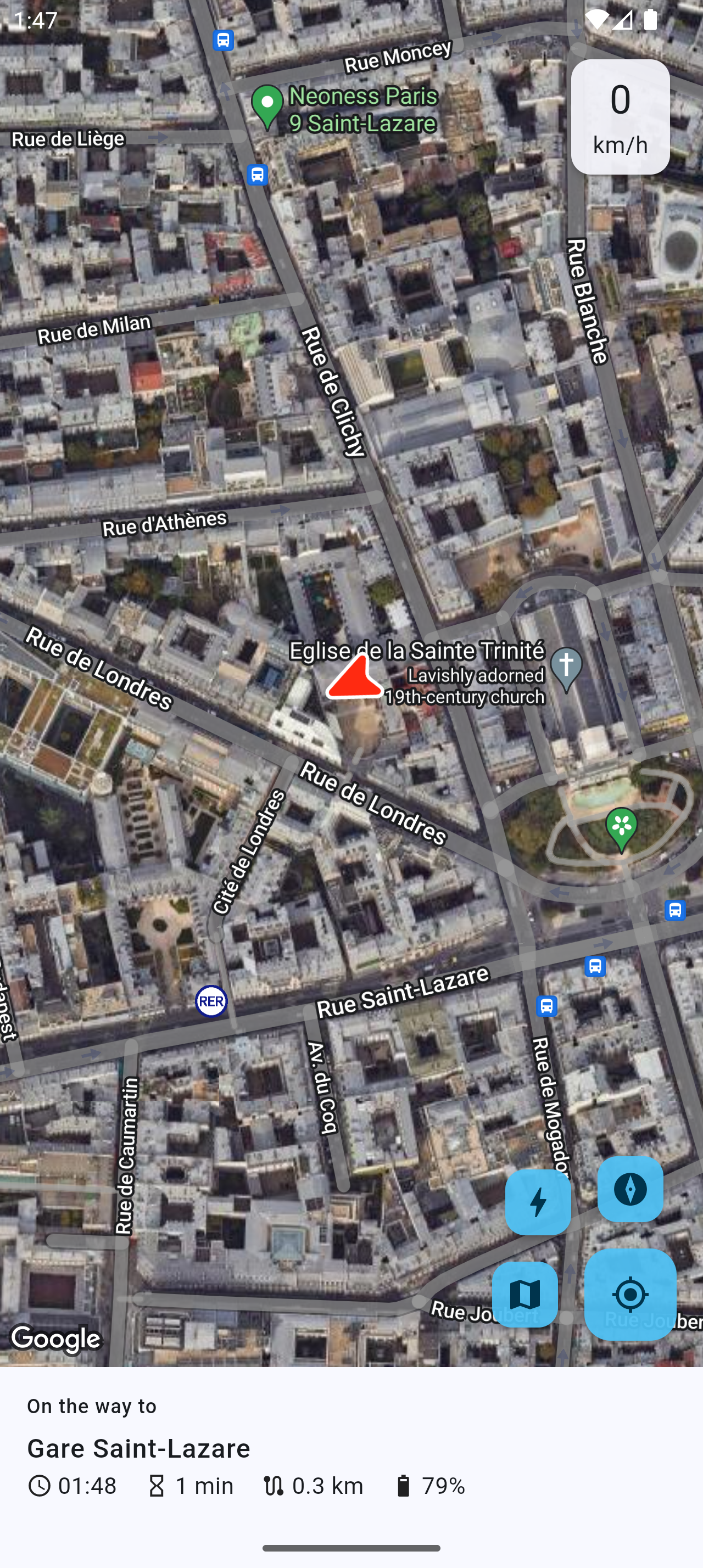 Location Tracking Screenshot